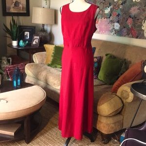 Talbots Red Dress